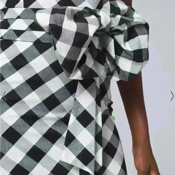 White House Black Market Gingham Sheath Dress Size 2 NWT - Picture 3 of 14